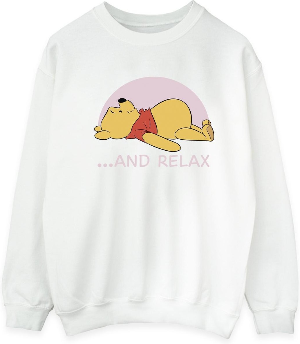 Disney - "Relax" Sweatshirt für Herren (Weiß)