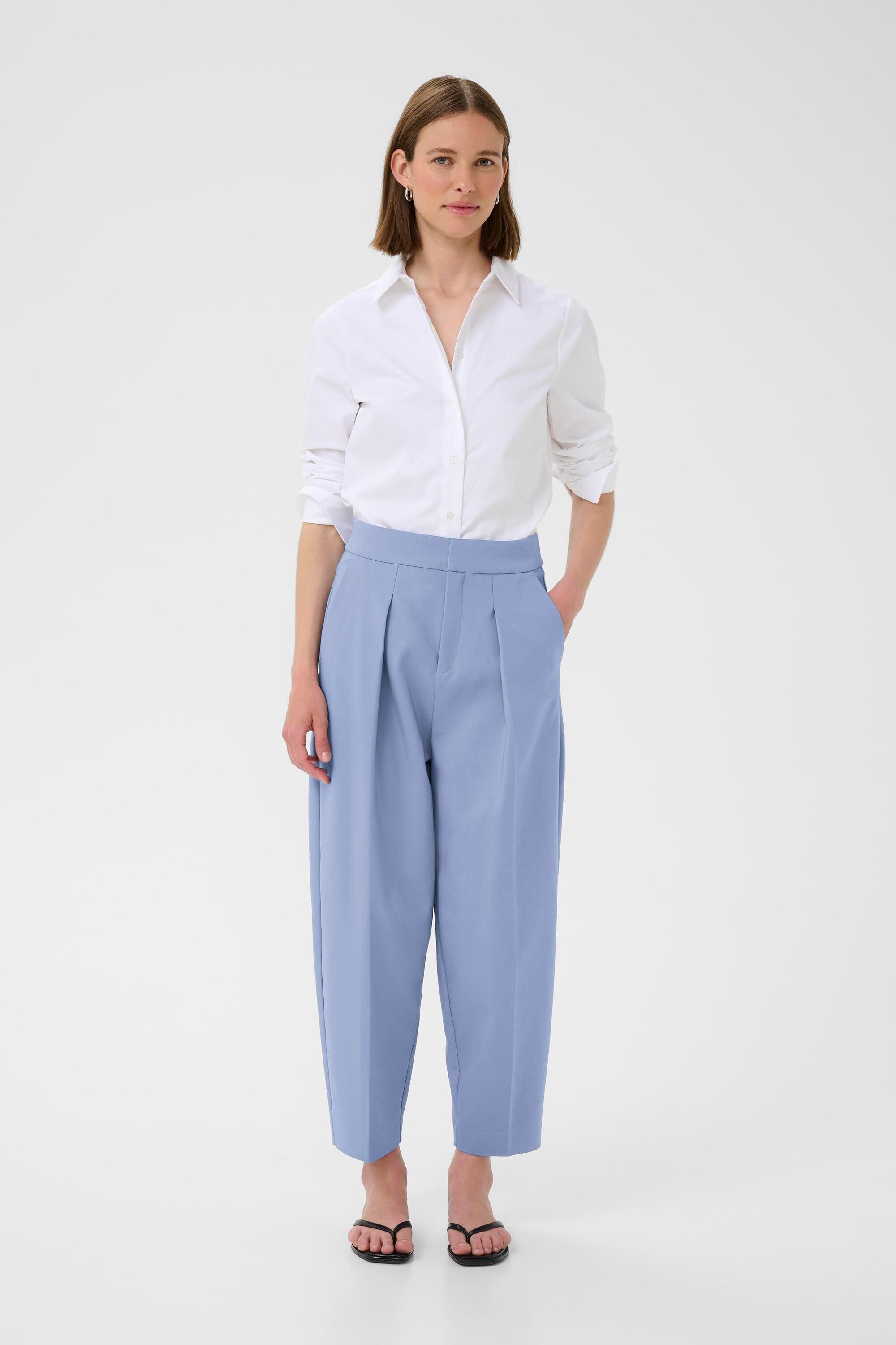 Pants Suiting ZellaIW Classic fit blue