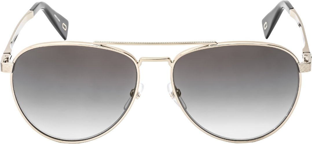 Marc Jacobs Gold SP Graue SF-Linsen-Gold-Sonnenbrille