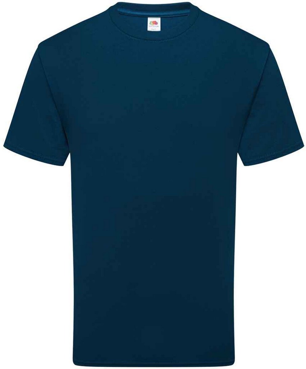 Fruit of the Loom - T-Shirt für Herren/Damen Unisex (Bergblau)