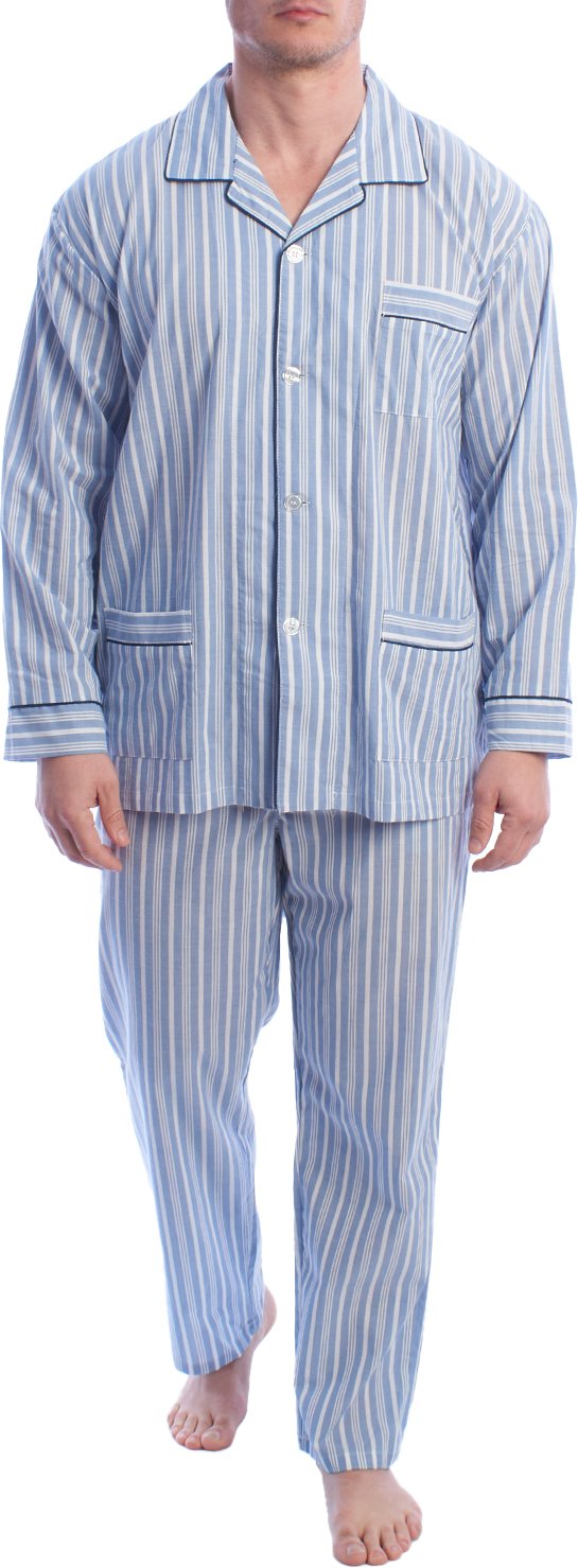 KLP5 Herren Popeline Pyjamas