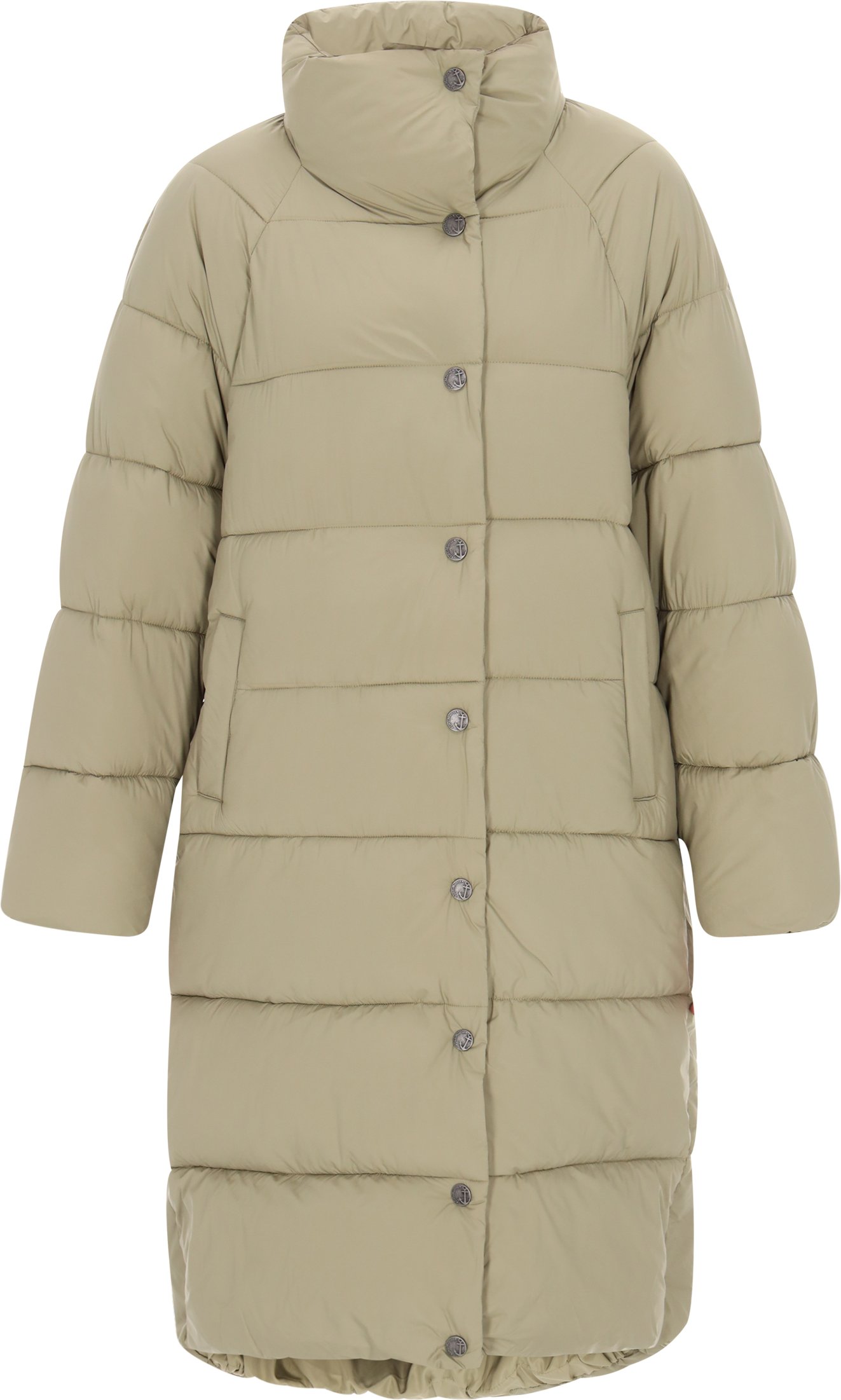 Dreimaster Mantel Frauen Olive