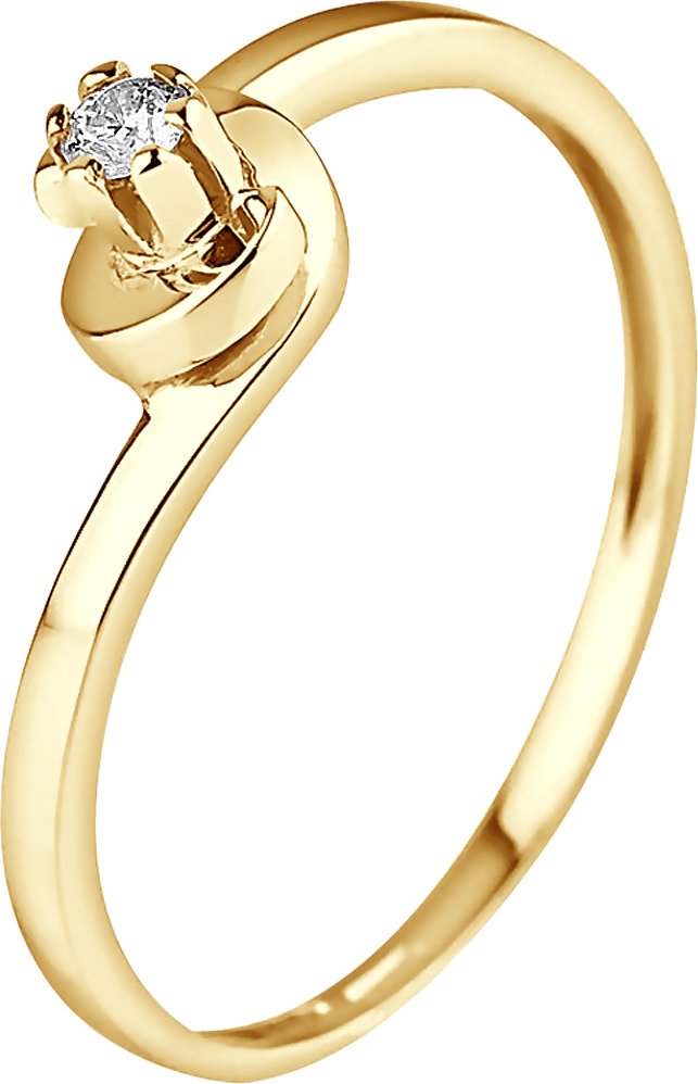 DIADEMA - Ring - Diamant - Gelbgold