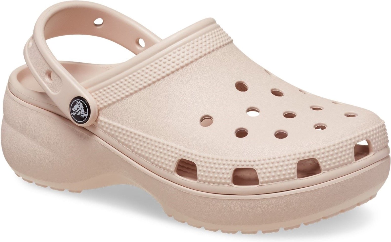 Crocs Classic Platform Clog Damen Quarz Clogs