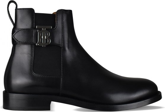 Burberry copy of Chelsea Boots Luke Schwarz
