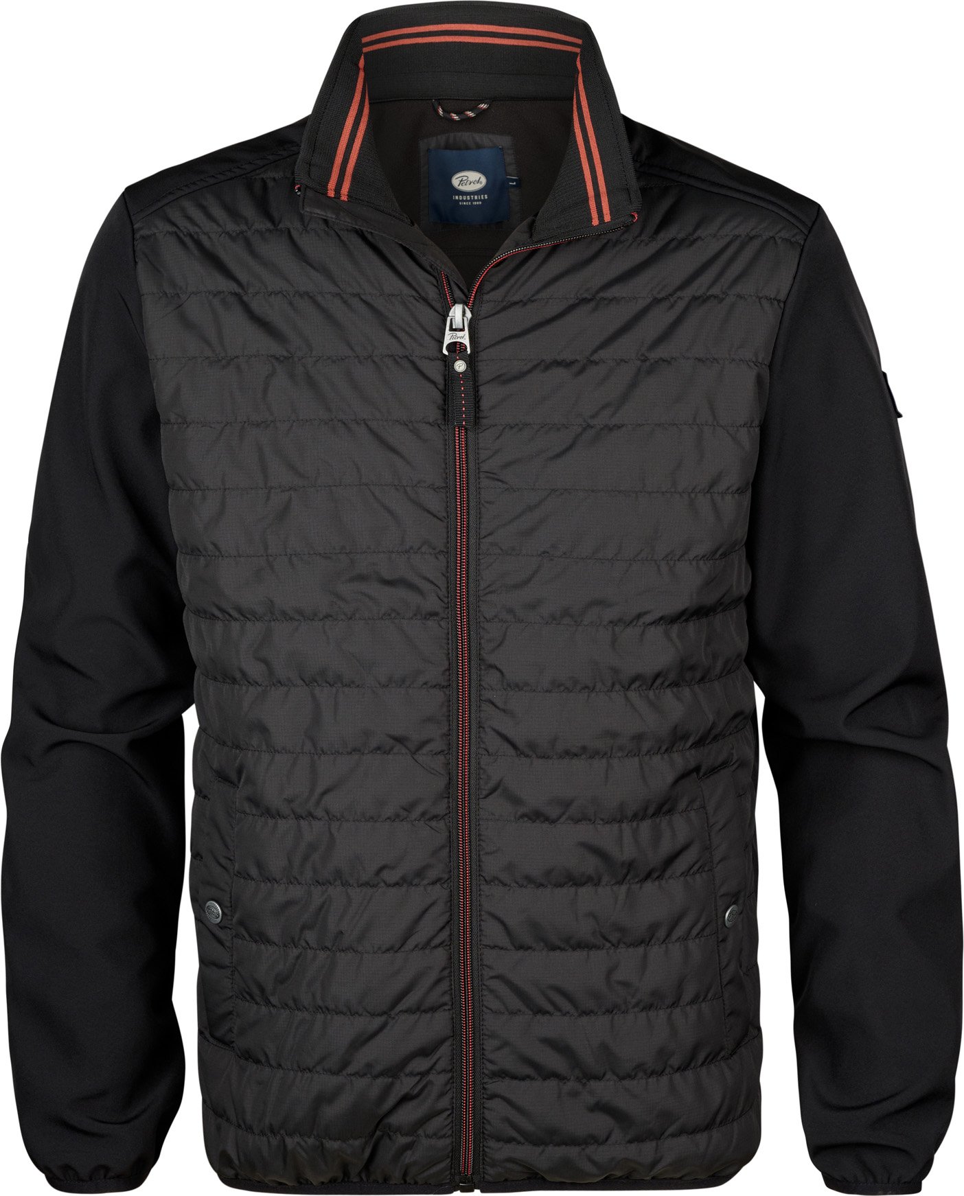 Petrol Industries - Wattierte Jacke Beach Herren - Schwarz