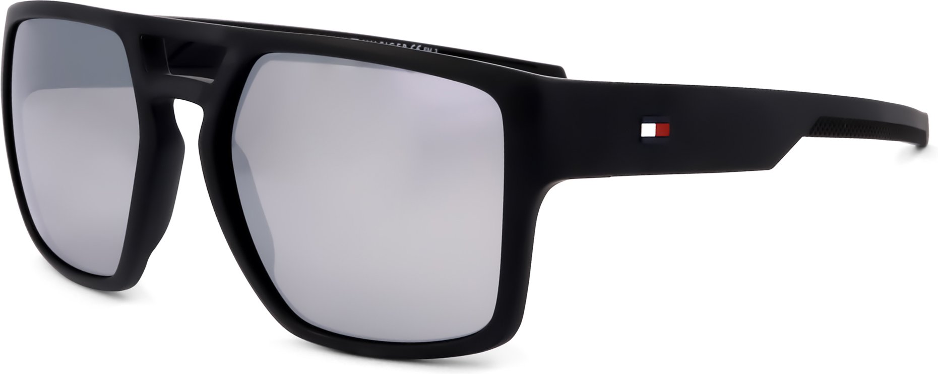 Tommy Hilfiger TH 1805/S 003 T4 mattschwarze graue Spiegel-Sonnenbrille