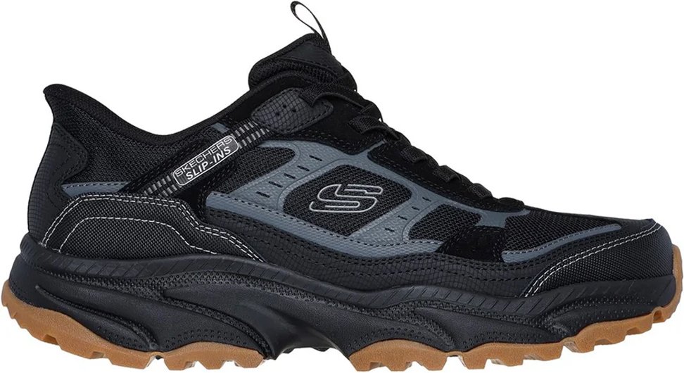 Skechers - Herren Wanderschuhe "Viking AT", Wildleder (Schwarz)
