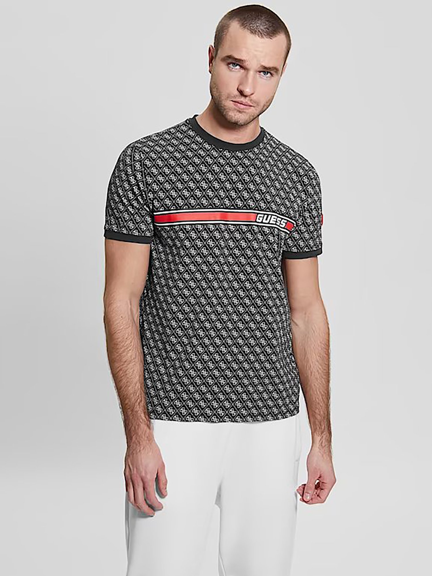 T-Shirt Guess Homme 4g Multi