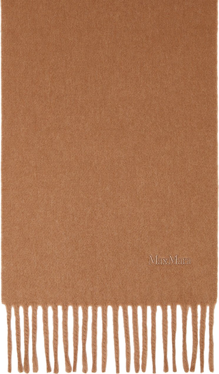 Bestickter Wollschal