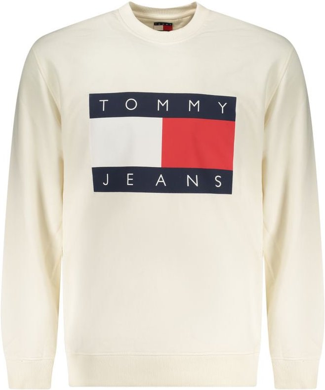 Tommy Hilfiger Herren Sweatshirt aus weißer Baumwolle