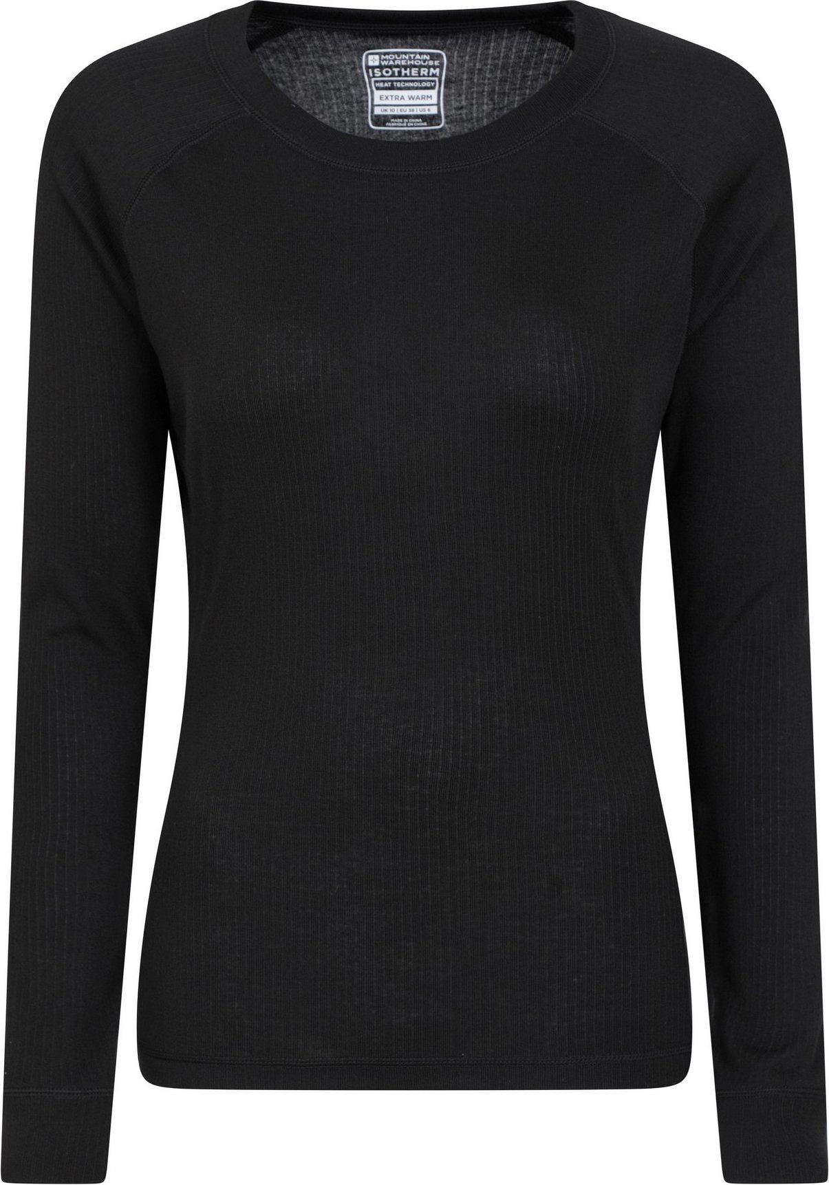 Mountain Warehouse Damen/Damen Talus Langarm-Top (Schwarz)