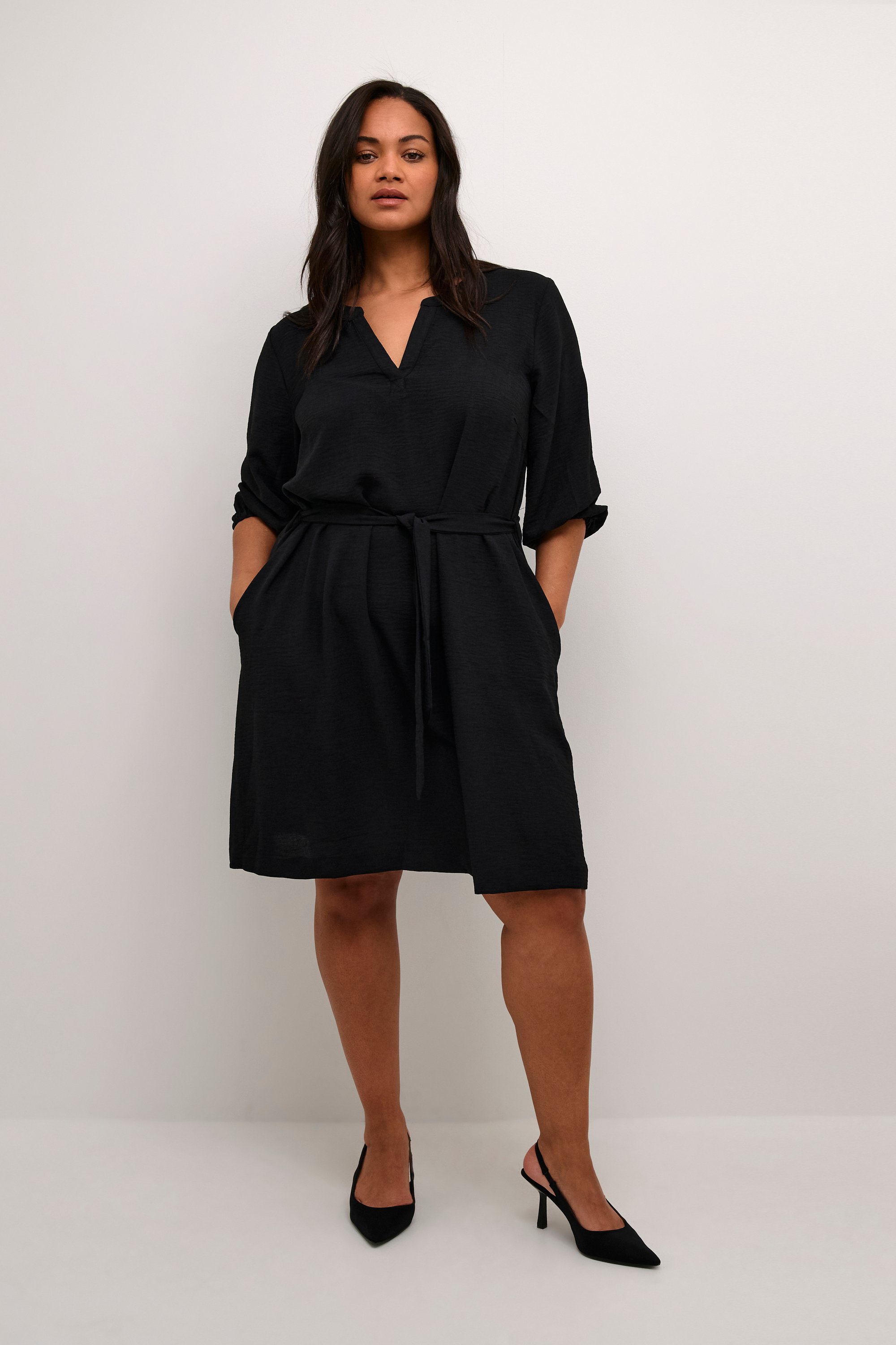 A-Linien Kleid black