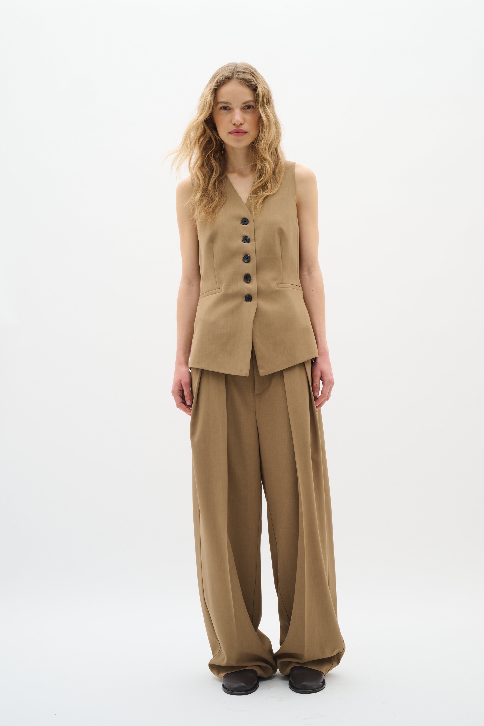Weste BriettaIW Feminine Form brown