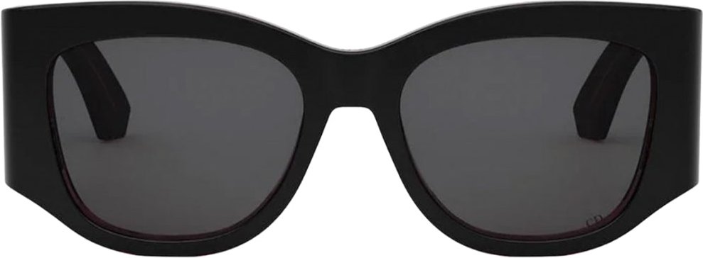 Dior Nuit Sonnenbrille Mit Schwarzem Rahmen Und Rauchgrauen Gläsern