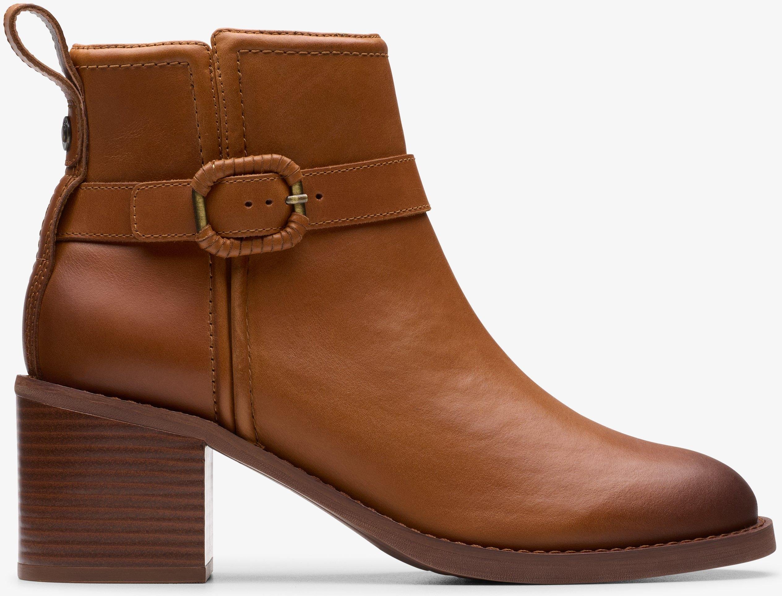 Chamberly Trim Mid Tan Lea Stiefel