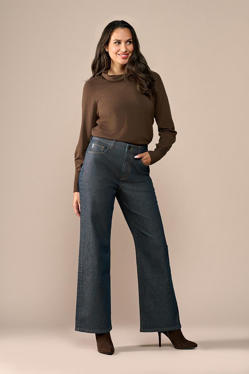 Lienna beschichtete Hose Bronze