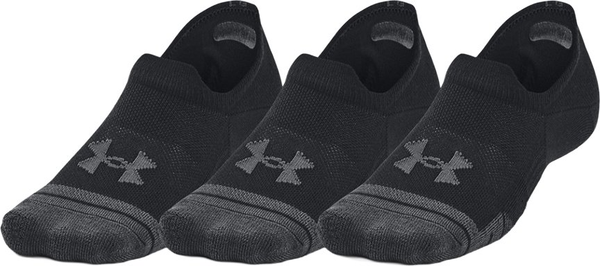 Under Armour - "Ultra-Low" Sportsocken für Herren/Damen Unisex - Training(3er-Pack) (Schwarz)