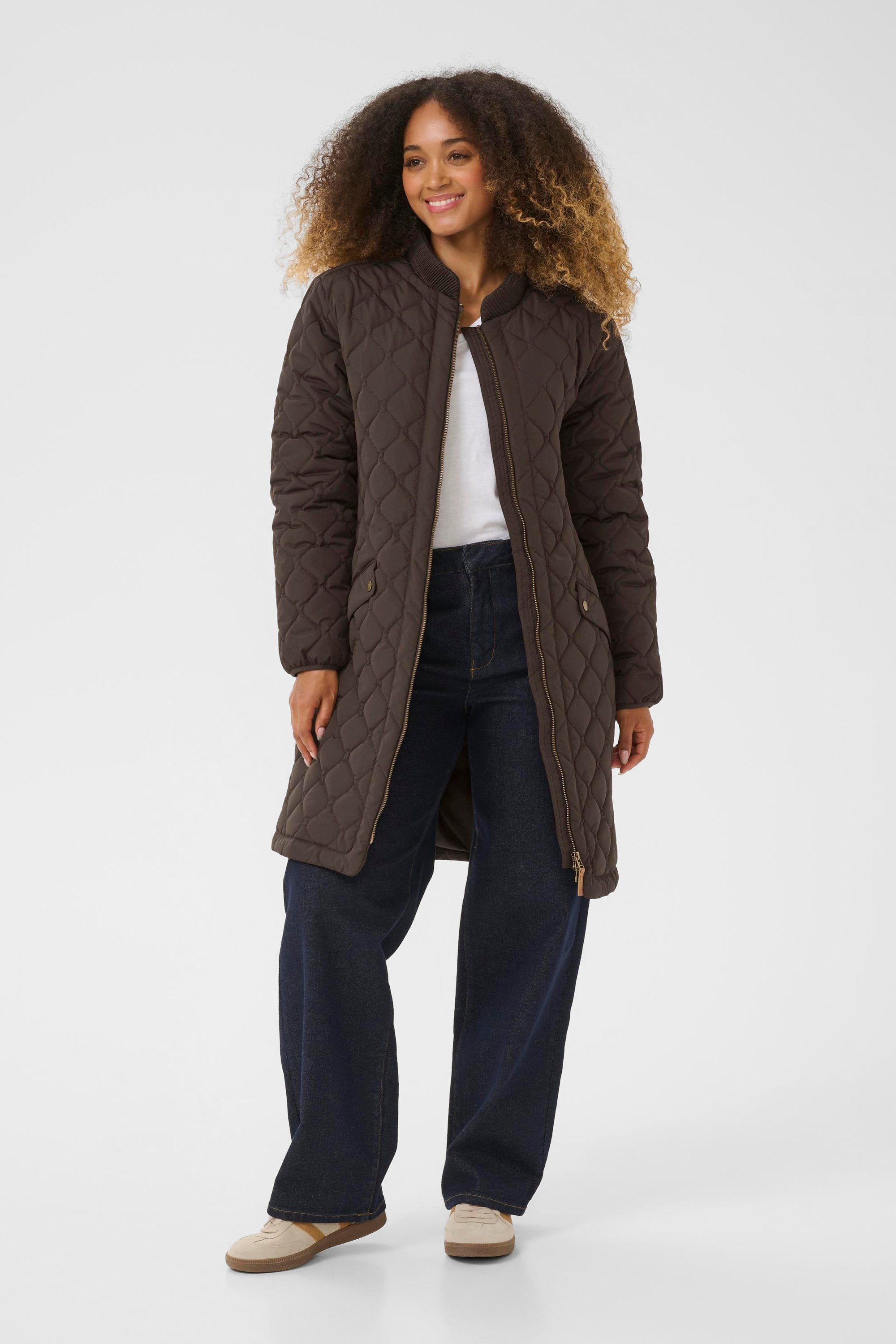 Jacke ArwenCR Loose fit brown