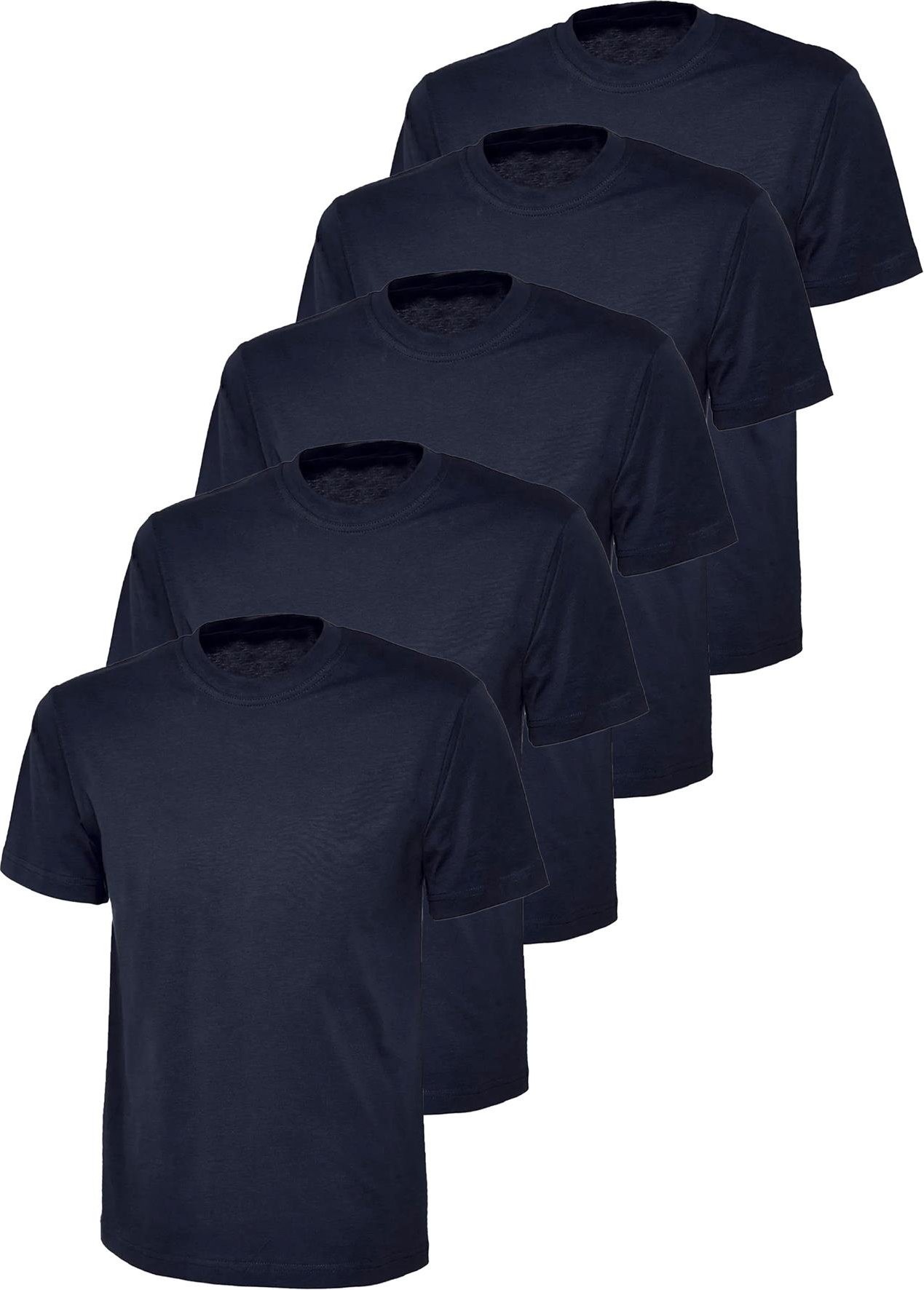 Kruze | Womens Crew Neck T-Shirts (5er Pack)
