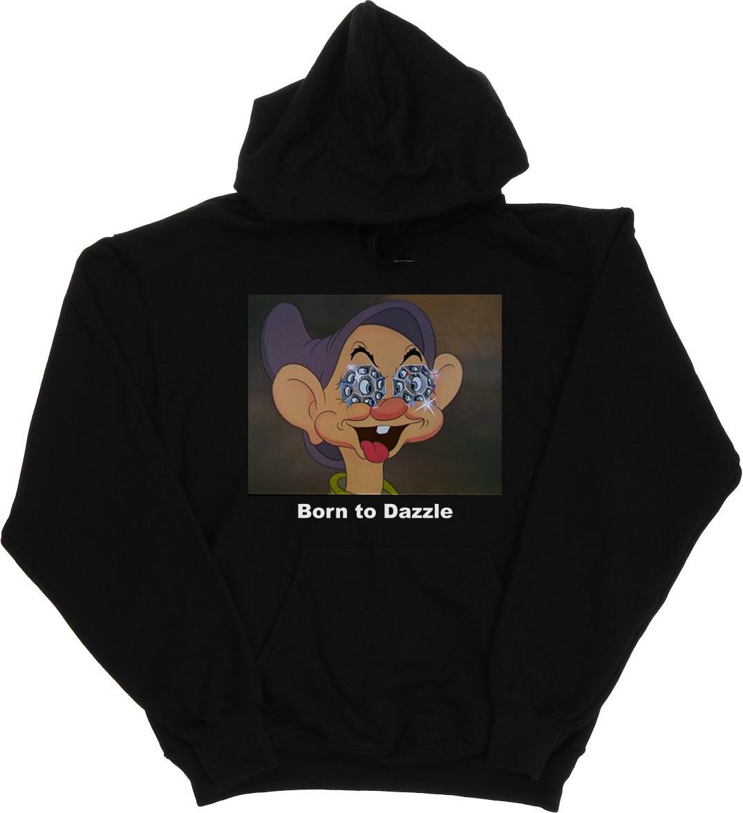 Disney - "Dopey Born To Dazzle" Kapuzenpullover für Damen (Schwarz)