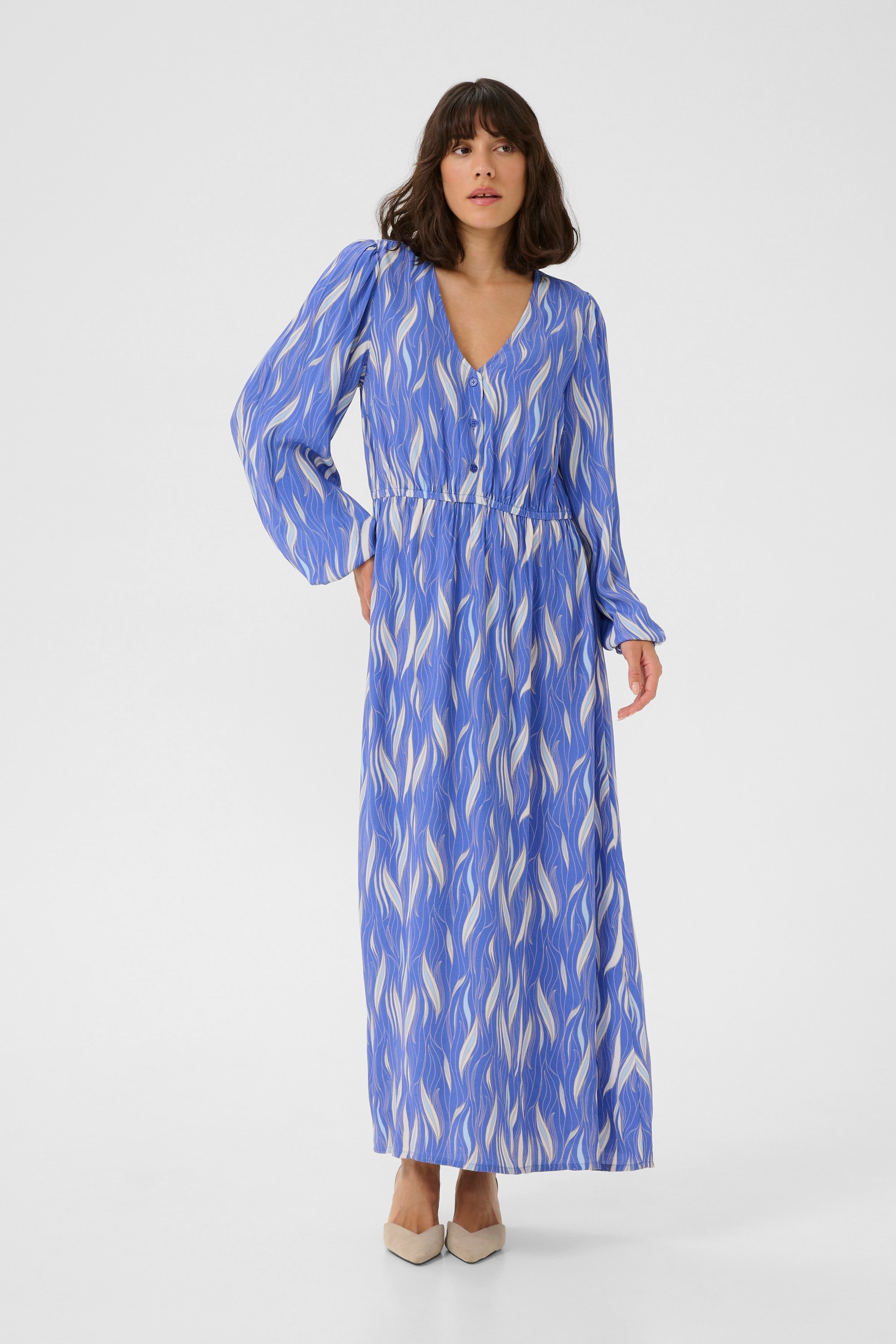 Kleid Regular fit Dazzling Blue Windsurfer AOP blue