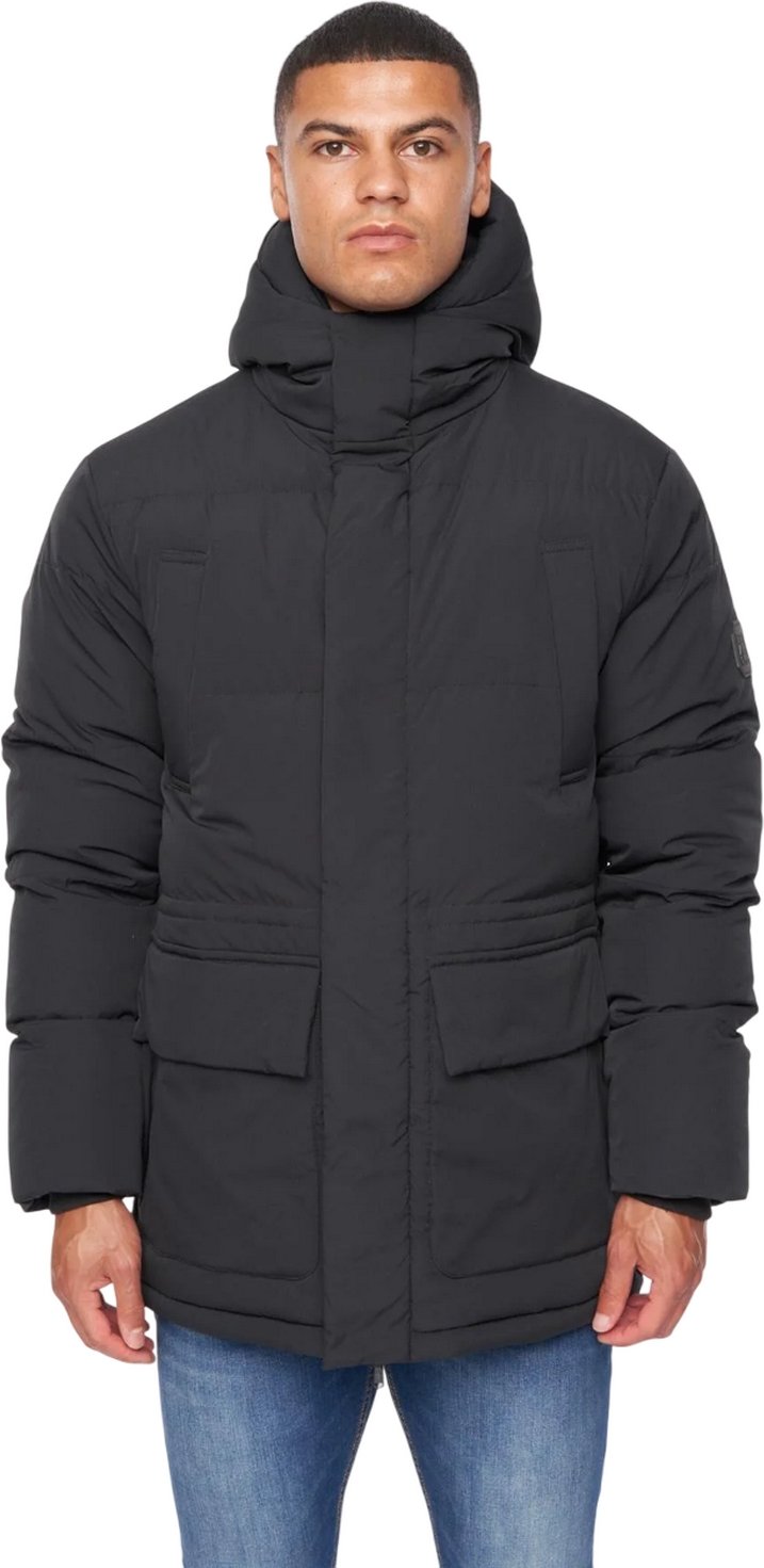 Duck and Cover - "Fletchley" Steppjacke für Herren (Schwarz)