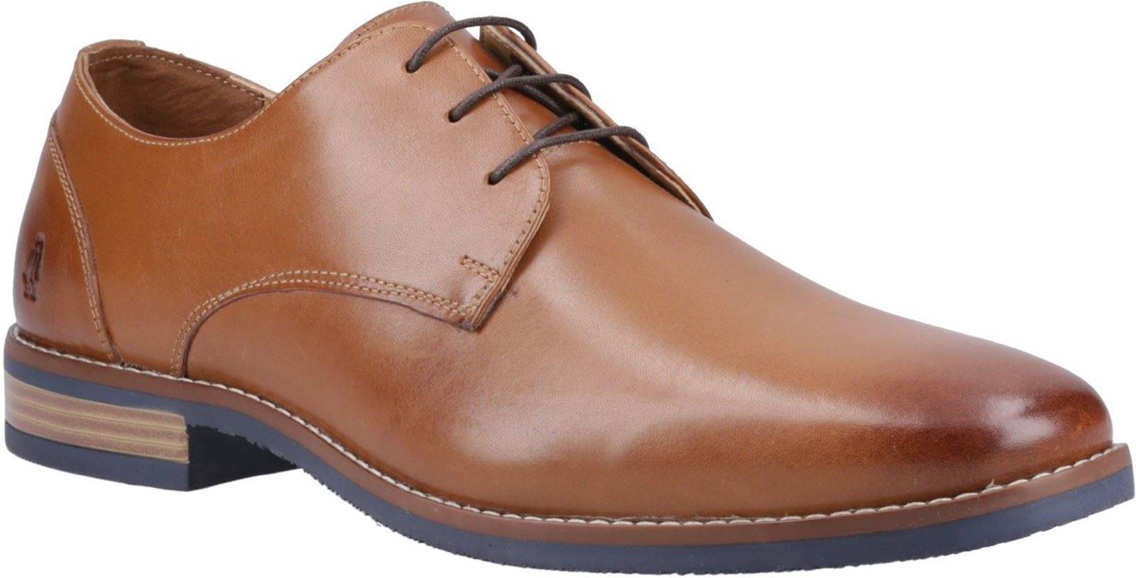 Hush Puppies Mike Leder Herren Schnürschuhe in Tan
