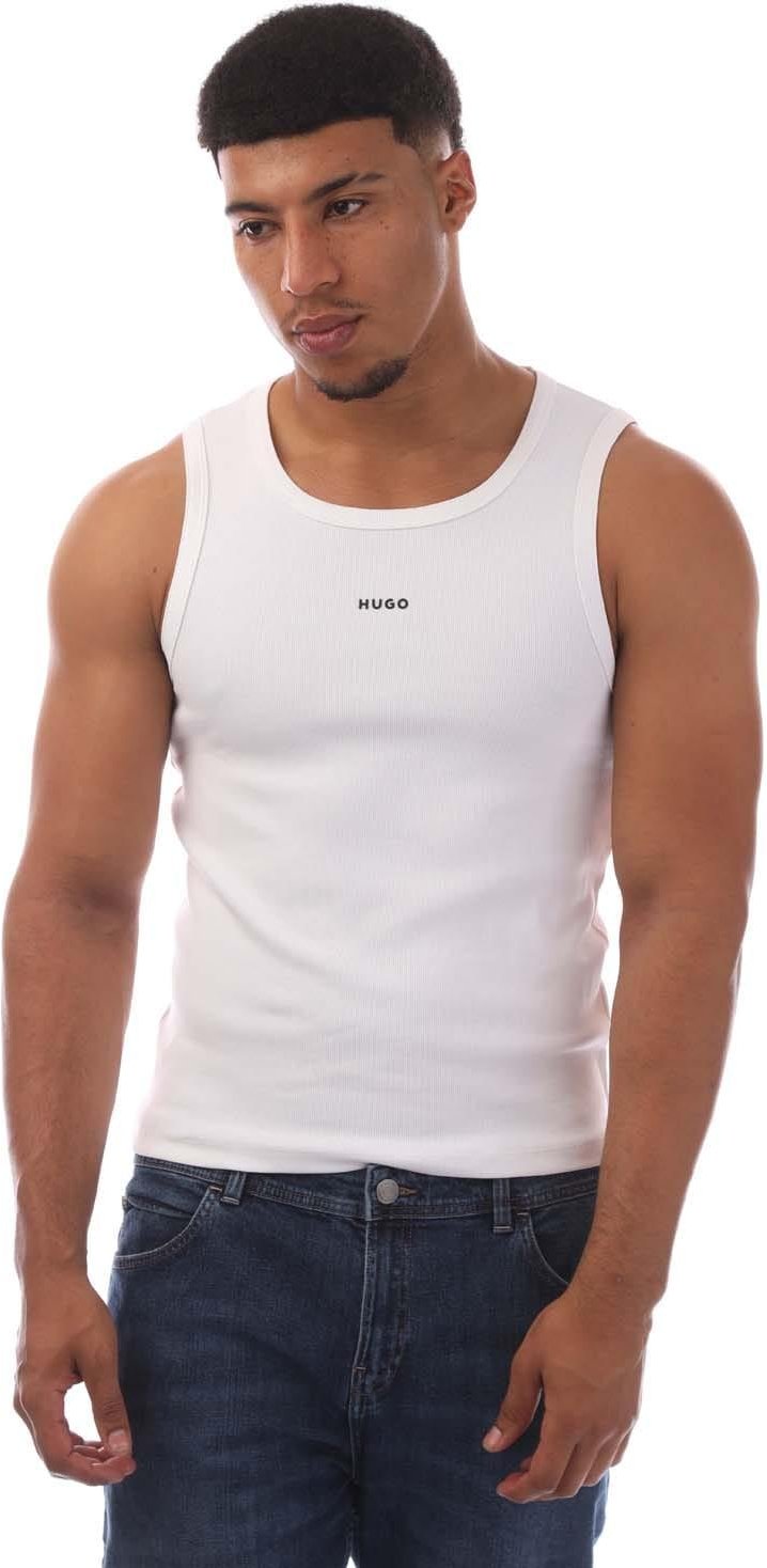 Hugo - "Dapota" Ärmelloses Oberteil für Herren (Weiß)