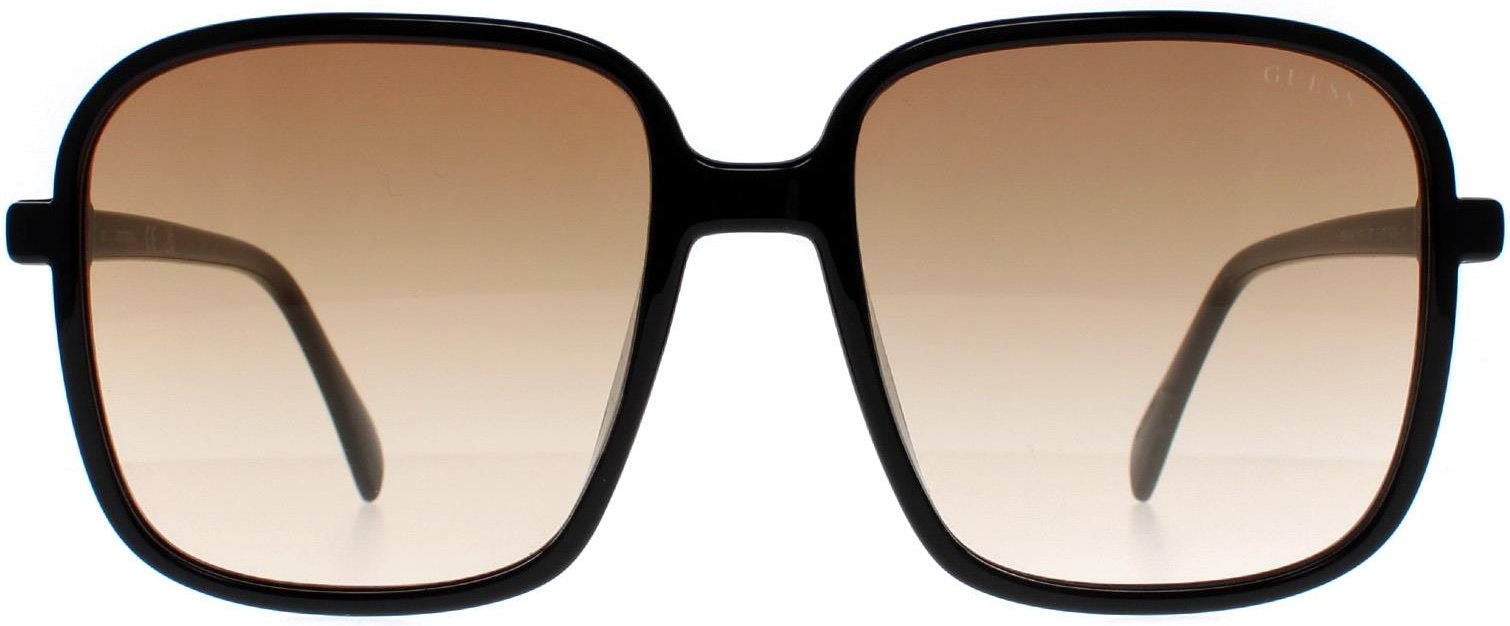 Guess Sonnenbrille GF6146 01F Schwarz Braun Gradient