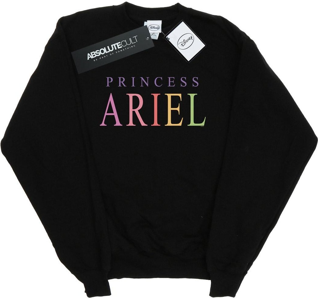 Disney - "The Little Mermaid Ariel Graphic" Sweatshirt für Mädchen (Schwarz)