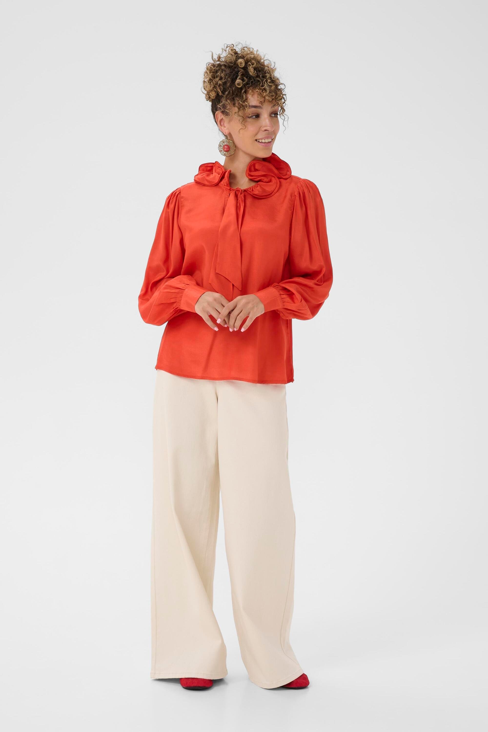 Langarm-Bluse CRBeatrice Langarm-Bluse Regular fit