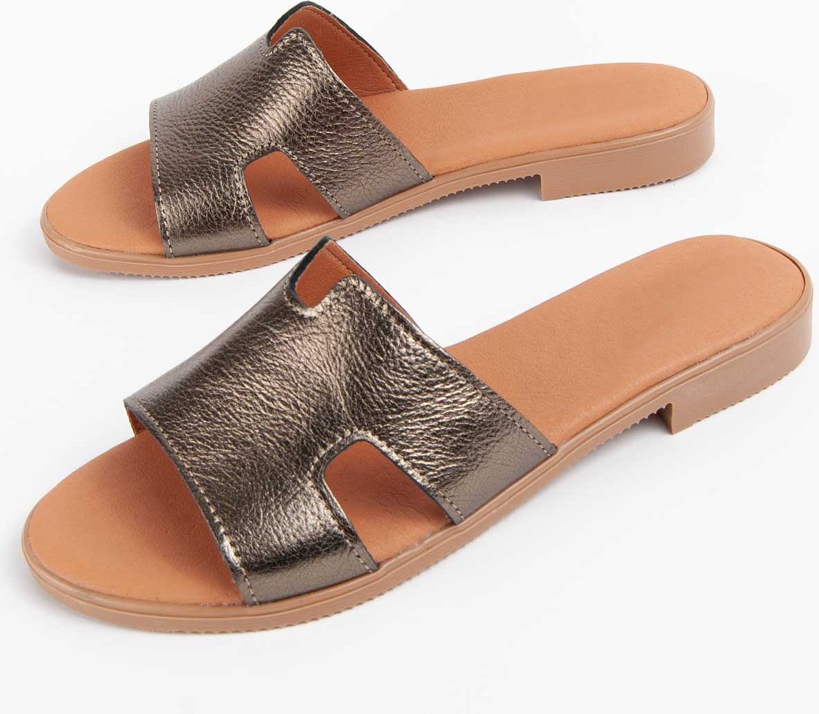 Purapiel Sandale Hacca2 Grau