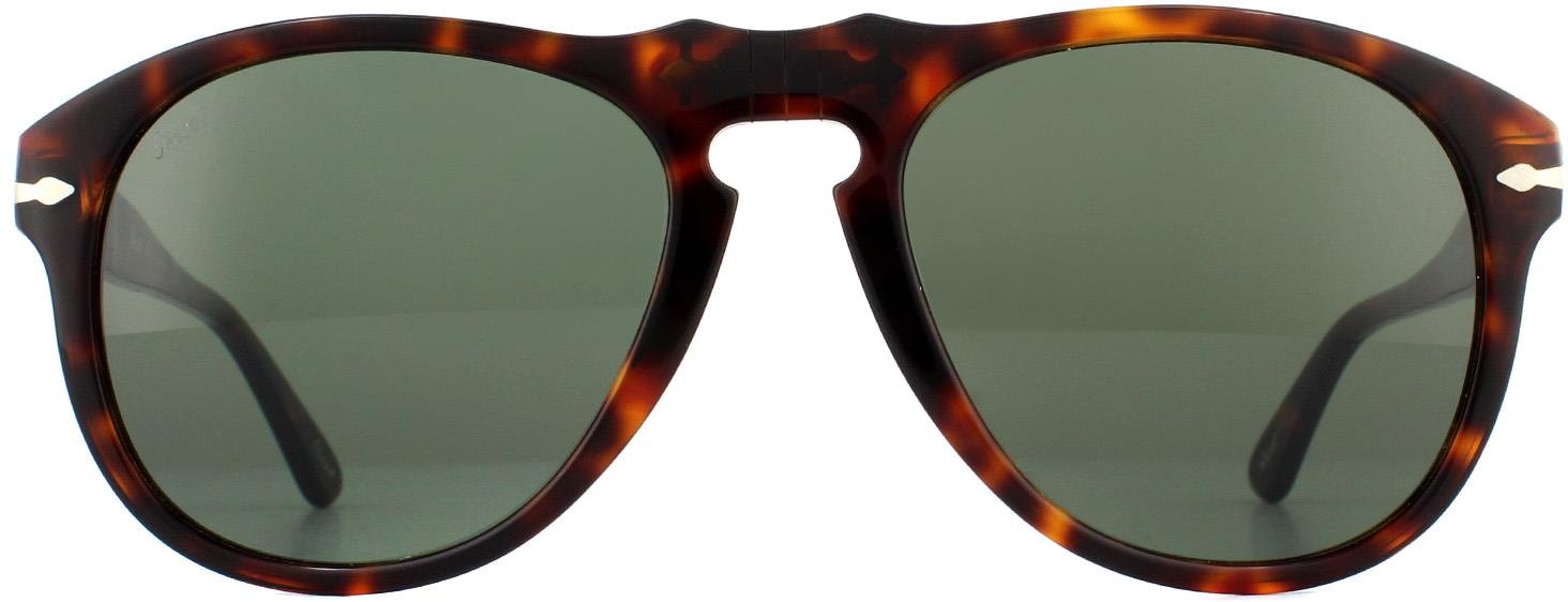 Lunettes De Soleil Persol 649 24/31 Havane Vert 54mm