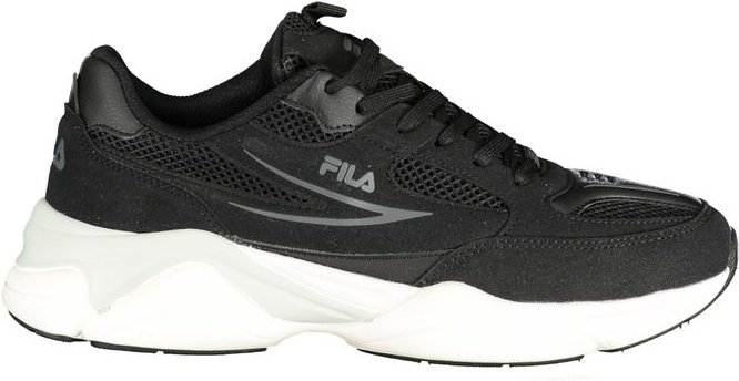 Fila Schwarze Polyurethan Herren-Sneaker