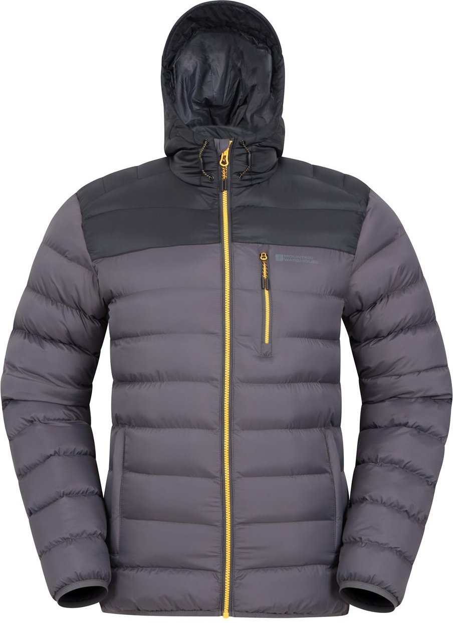 Mountain Warehouse - "Link" Steppjacke für Herren (Grau)