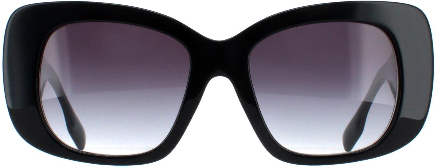 Burberry BE4410 30018G zwart grijs gradiënt zonnebril