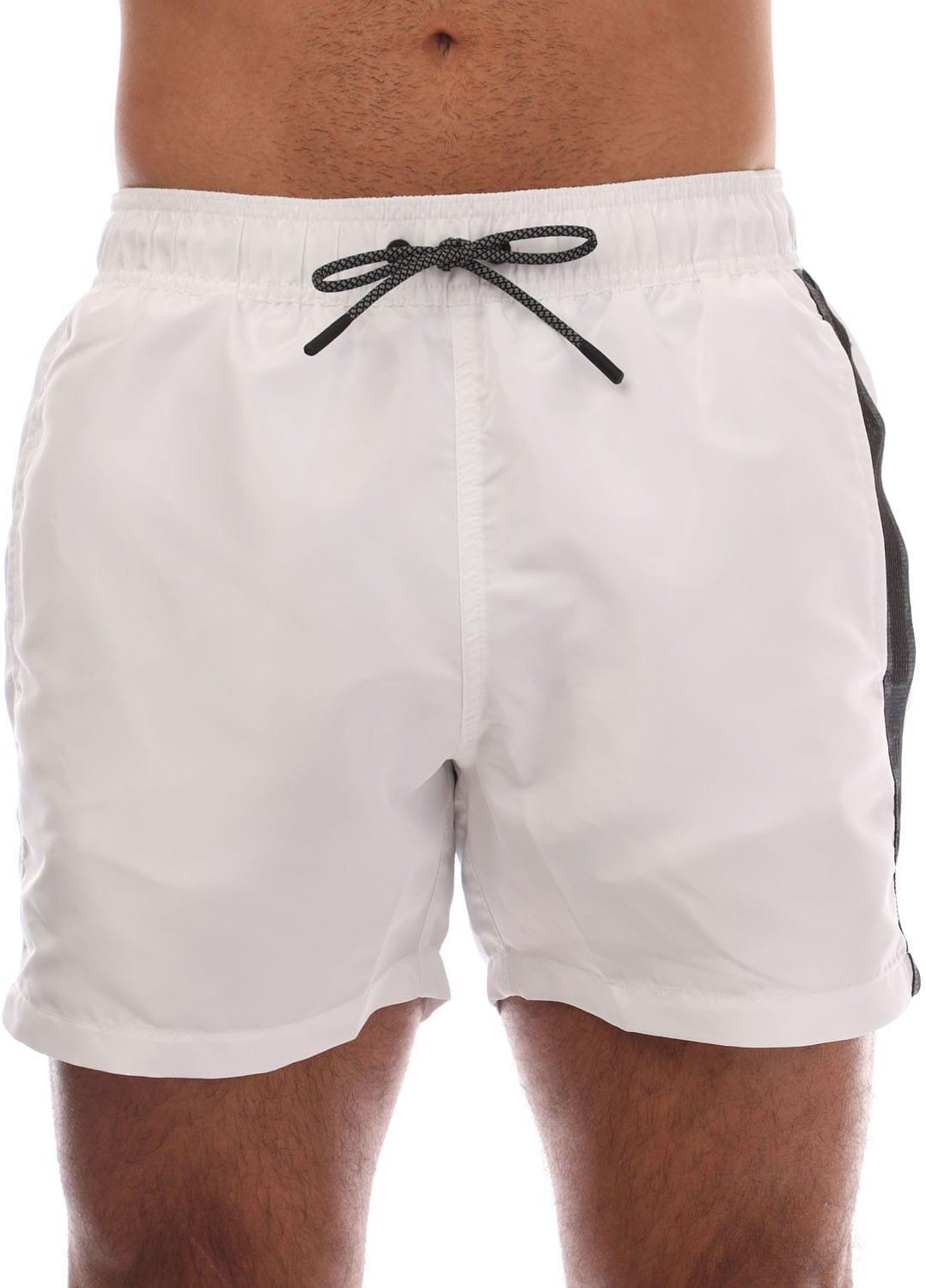 Emporio Armani - verklebt Badeshorts für Herren (Weiß)