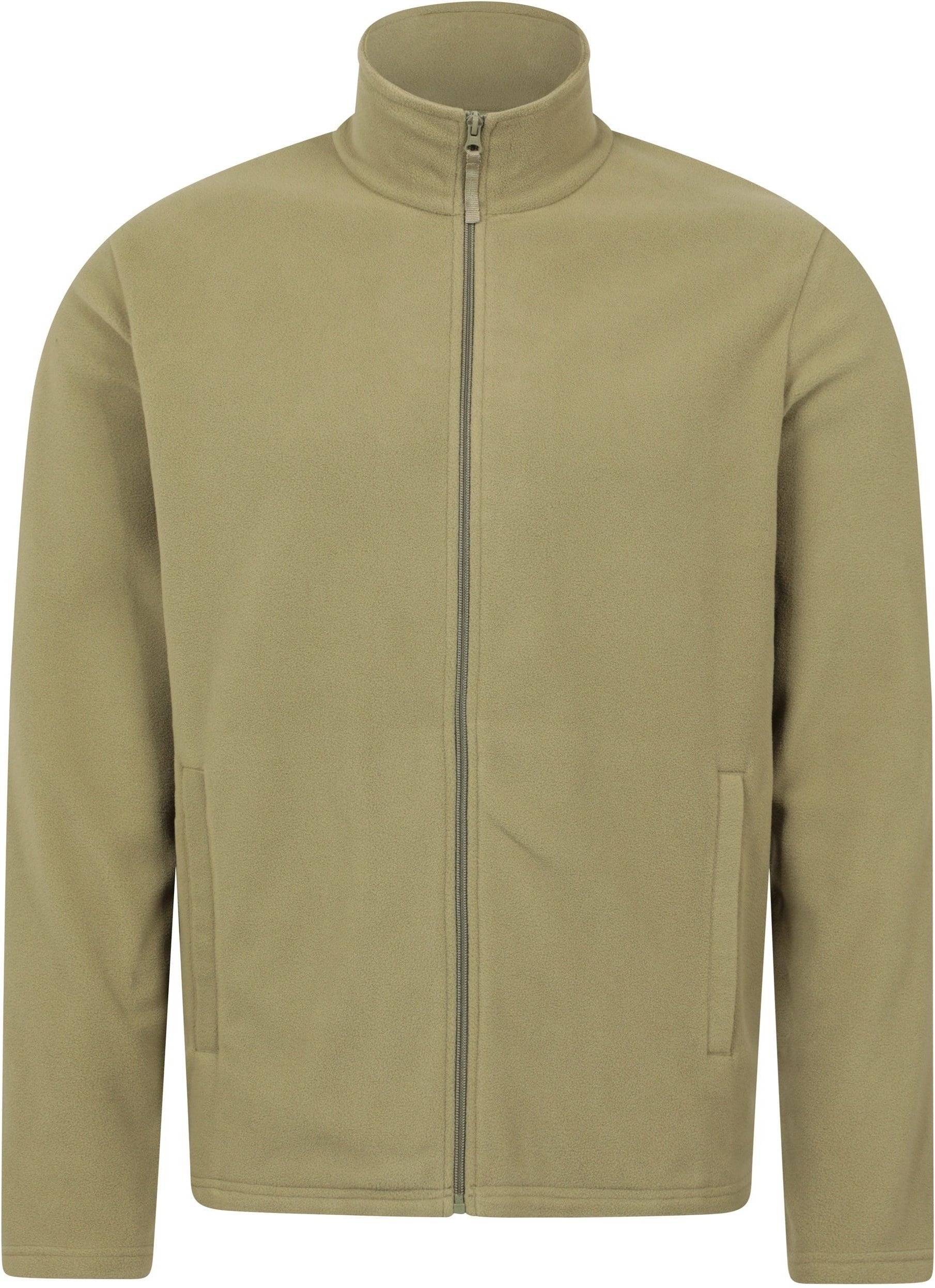 Mountain Warehouse - "Raso" Fleece-Oberteil für Herren, Durchgehender Reißverschluss (Grün)
