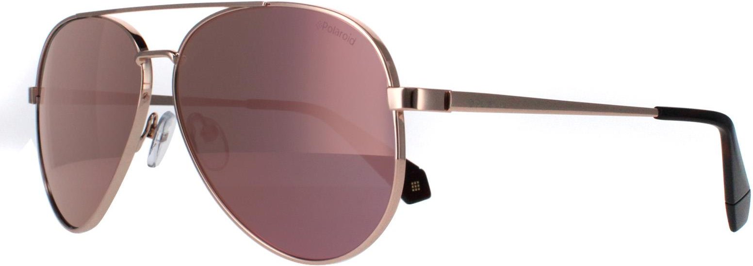 Polaroid Aviator Damen Kupfer Rose Gold Spiegel PLD 6069/S/X