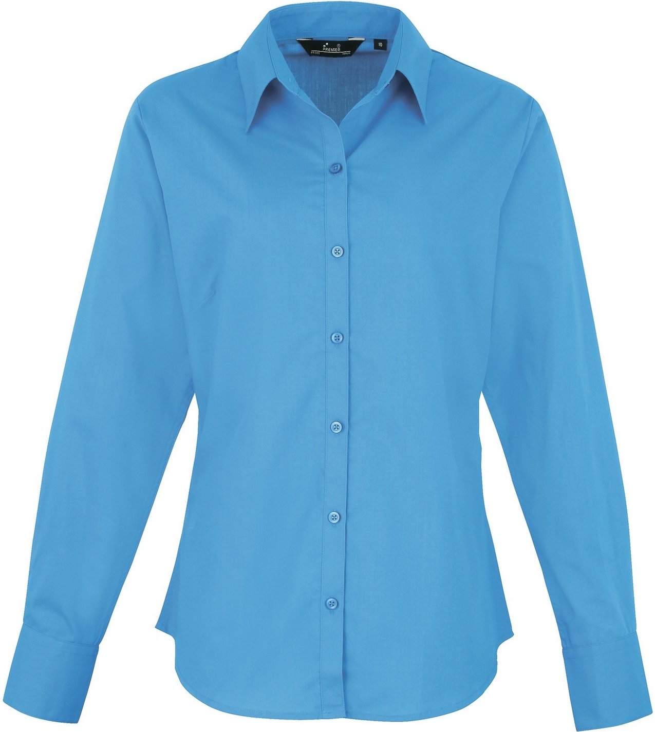 Premier - Bluse für Damen Langärmlig (Saphir)