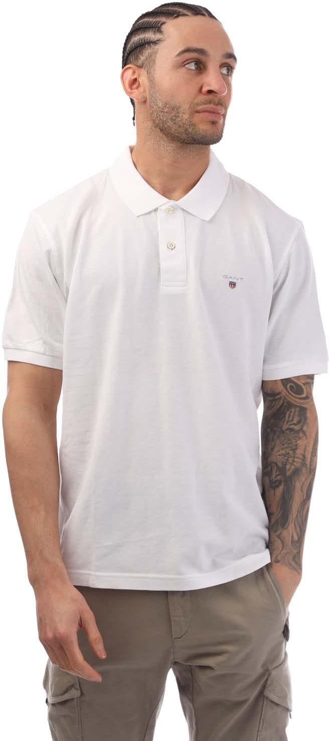 Thumbnail - Gant - "Rugger" Poloshirt für Herren (Weiß)