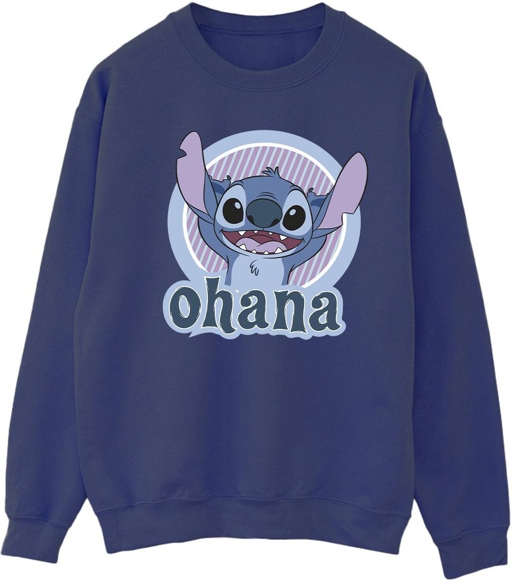 Disney - "Lilo And Stitch Ohana Circle" Sweatshirt für Damen (Marineblau)