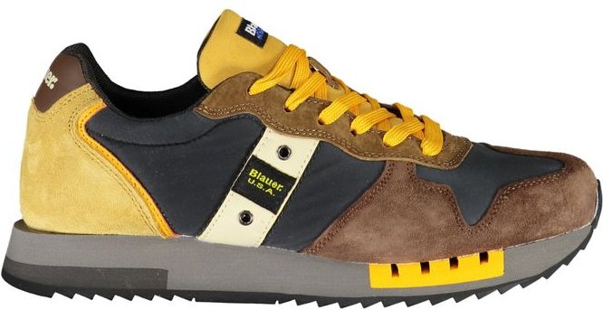 Klassische Sneakers Mehrfarbig Wildleder