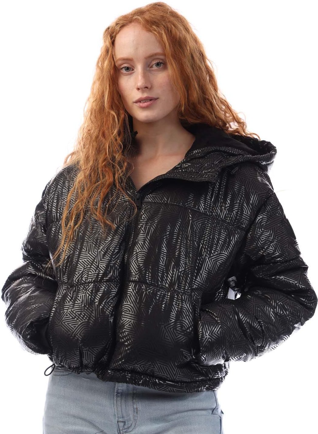 DKNY - "Crosswalk" Jacke für Damen, kurz geschnitten (Schwarz)