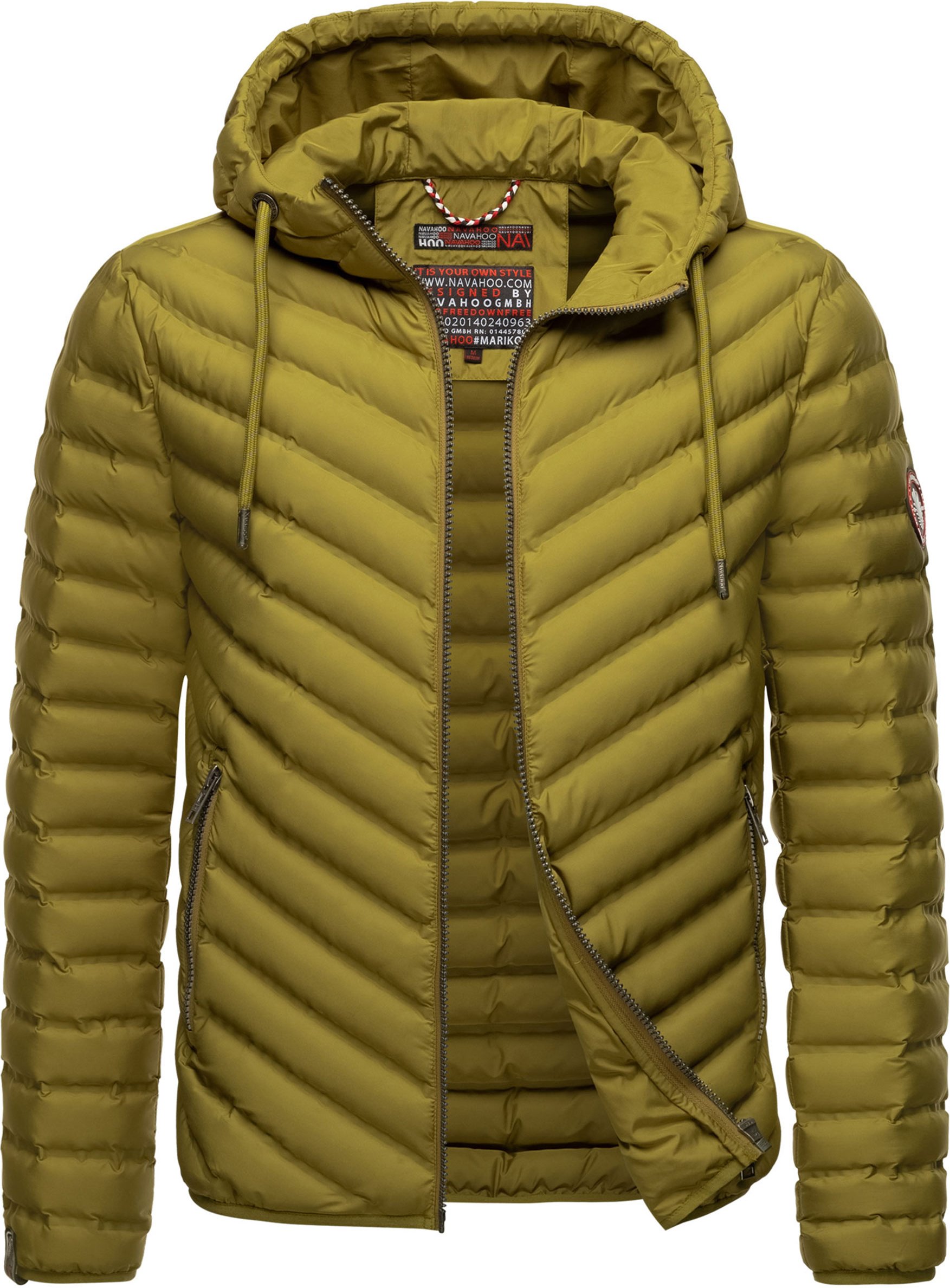 Navahoo Herren Übergangsjacke Fey Tun – Stylisch, Winddicht & Mit Innovativer Stepp-Optik