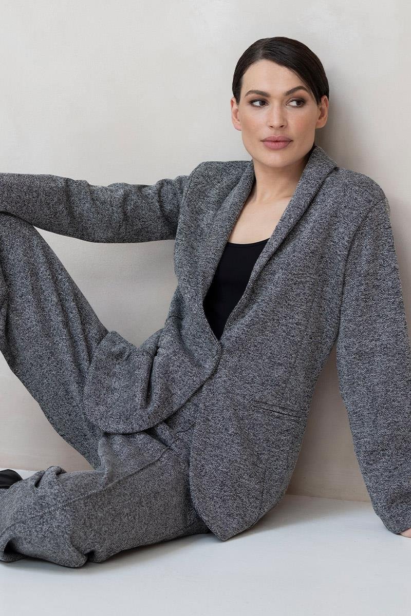 Brianna Blazer Grau