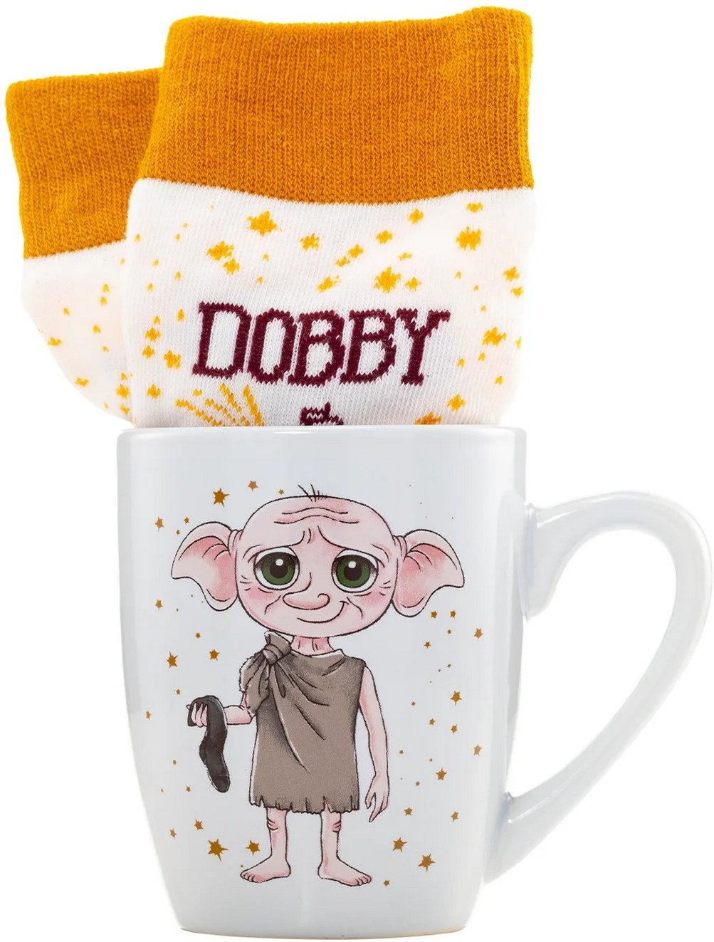 Harry Potter - Damen Tasse/Socken-Set (Weiß)