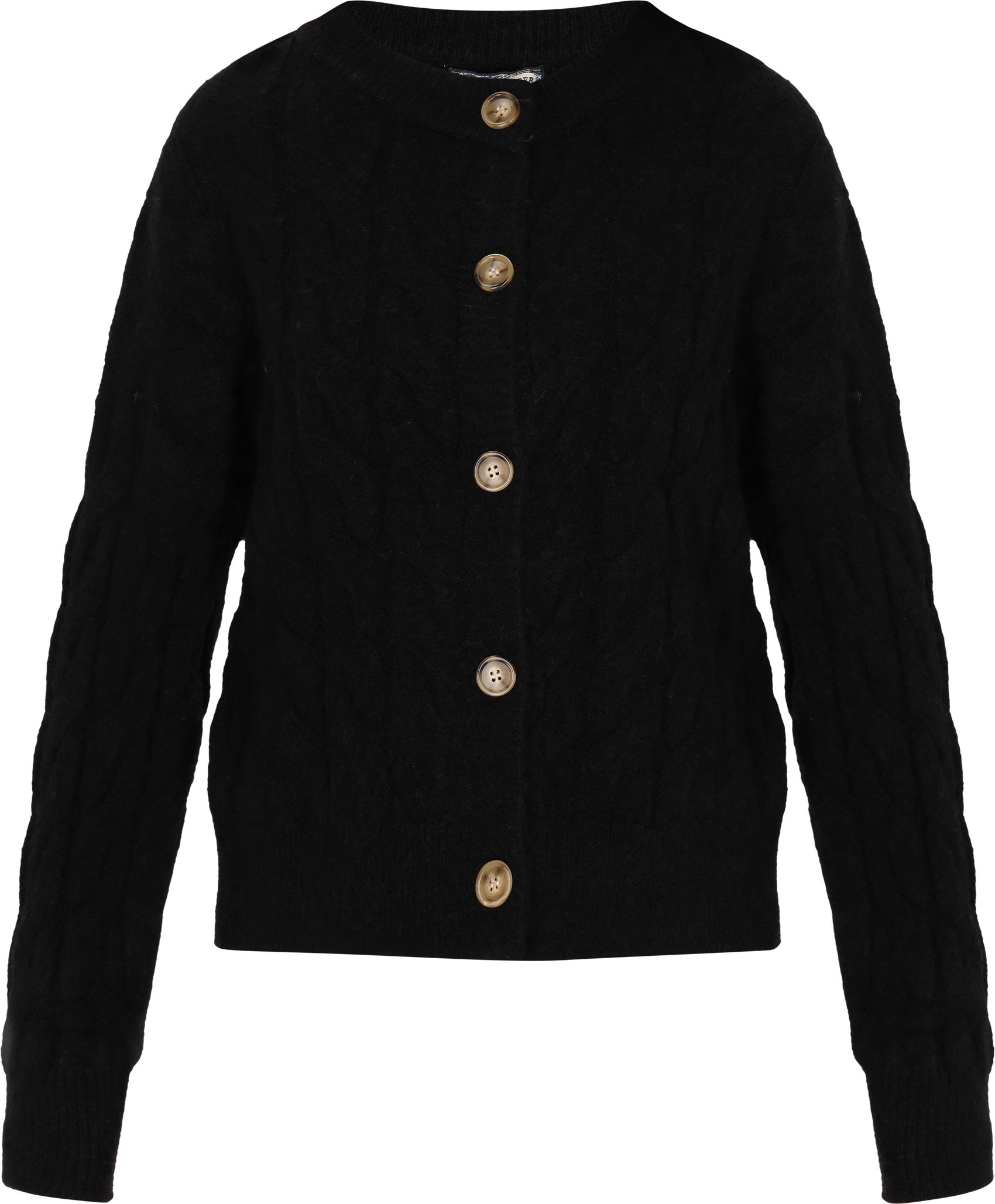 Dreimaster Cardigan Damen Schwarz