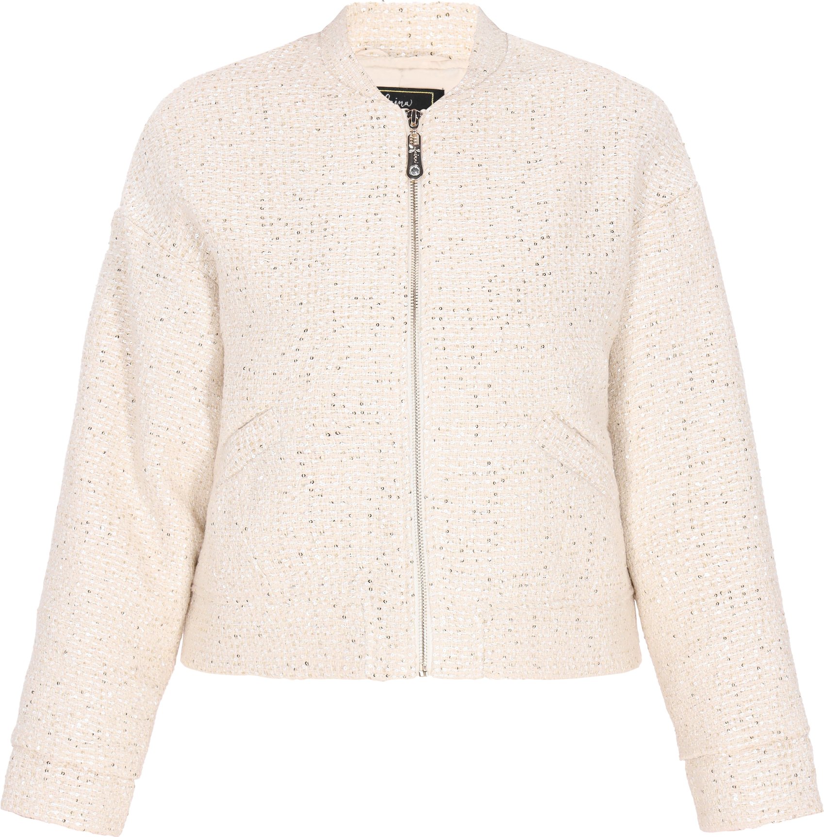 Faina Jacke Frauen cremefarben